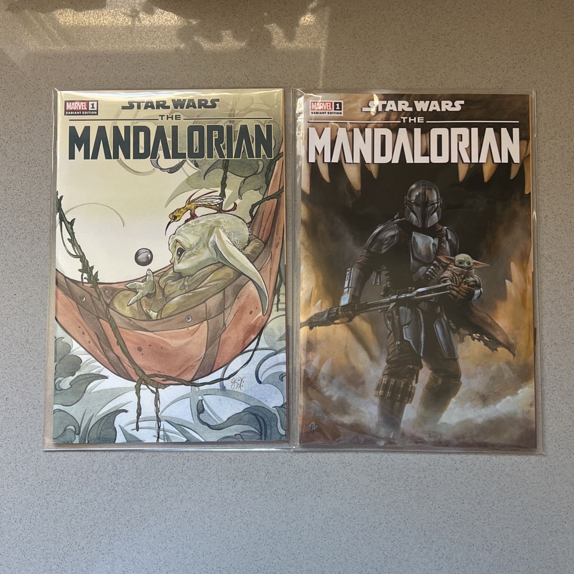SDCC The Mandalorian S2, Issue #1 Adi Granov And Peach Momoko
