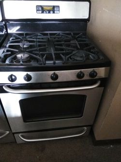 Fridgidaire gas range stove