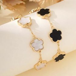 2pcs Vancleaf Style Clover Bracelet Unixsex