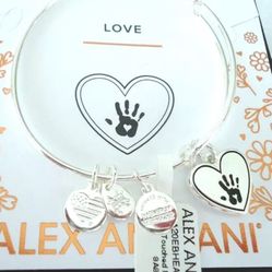 Forever Touched My Heart Charm Bangle