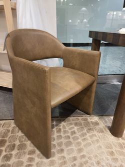 Brand new (Set of 6) RH Corta dupe Performance Faux Leather Dining Chairs