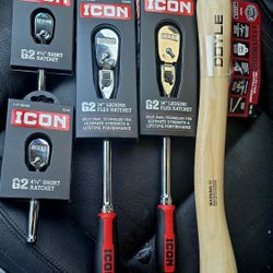 Icon G2 Ratchets & Platinum  Hammer 