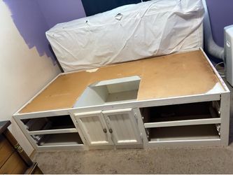 Free Solid Wood twin bed frame
