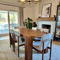 Crate and Barrel Dinning table