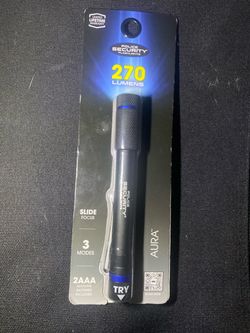 Police Security Aura 270 Lumen Pen Flashlight