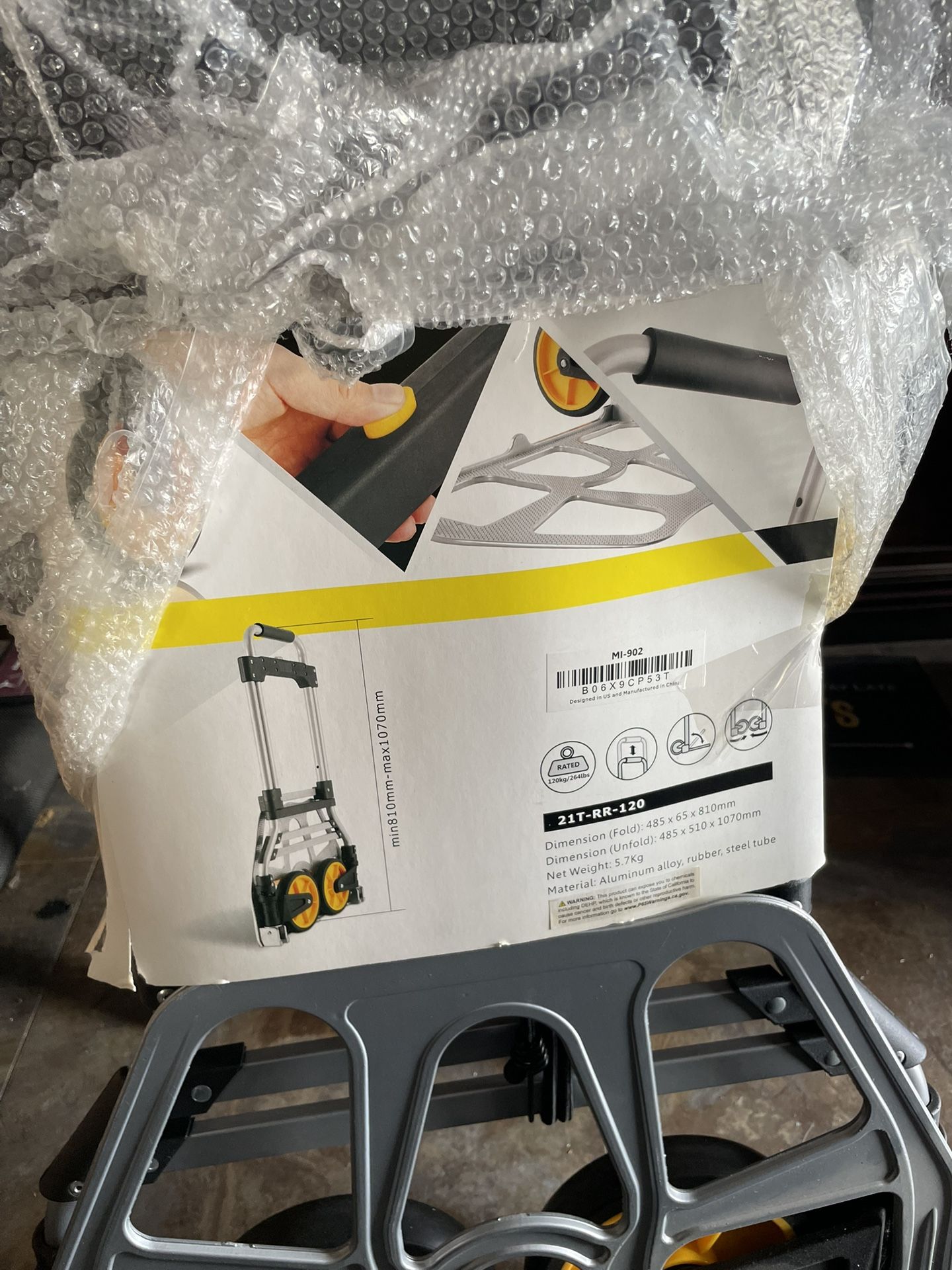 Foldable Hand Truck - New