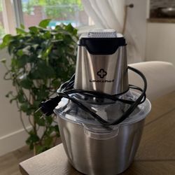     Stainless Steel Mini Food Processor