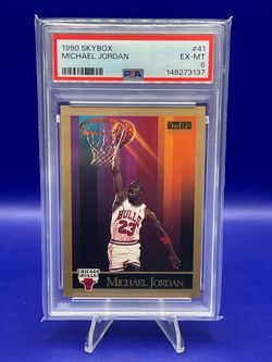 1990 SkyBox Michael Jordan PSA 6
