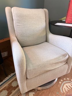 Cushioned rocking chair