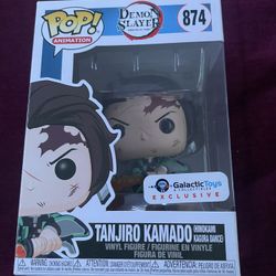 Tanjiro Kamado Funko Pop Galactic Exclusive