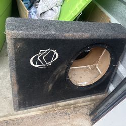 Kicker Speaker Box 