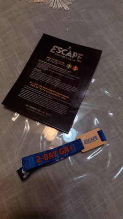 Escape Rave Ticket