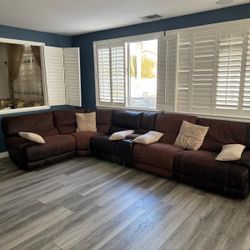 Brown Sofa