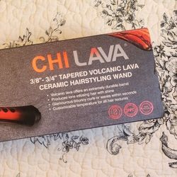 CHI Tapered Volcanic Lava Ceramic Hairstyling Wand