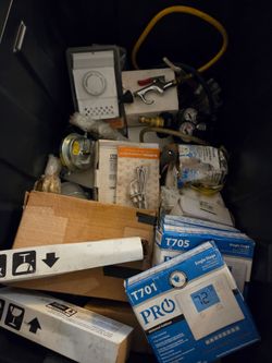 Mixed HVAC Tools and Parts Lot