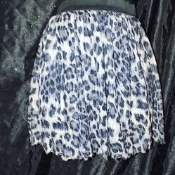 Cheetah Print Mini Skirt
