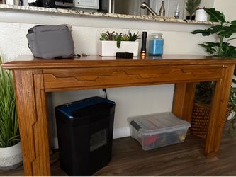 Rustic Wooden Console Table / Entryway Table