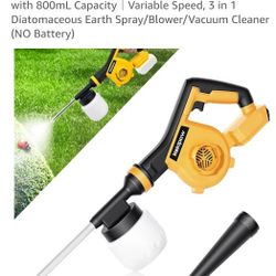 Electric Diatomaceous Earth Duster