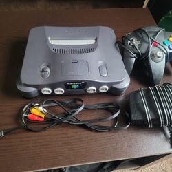 Nintendo 64 Console And Games