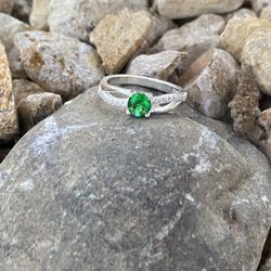 Real 925 Sterling Silver Wedding Ring Size 6