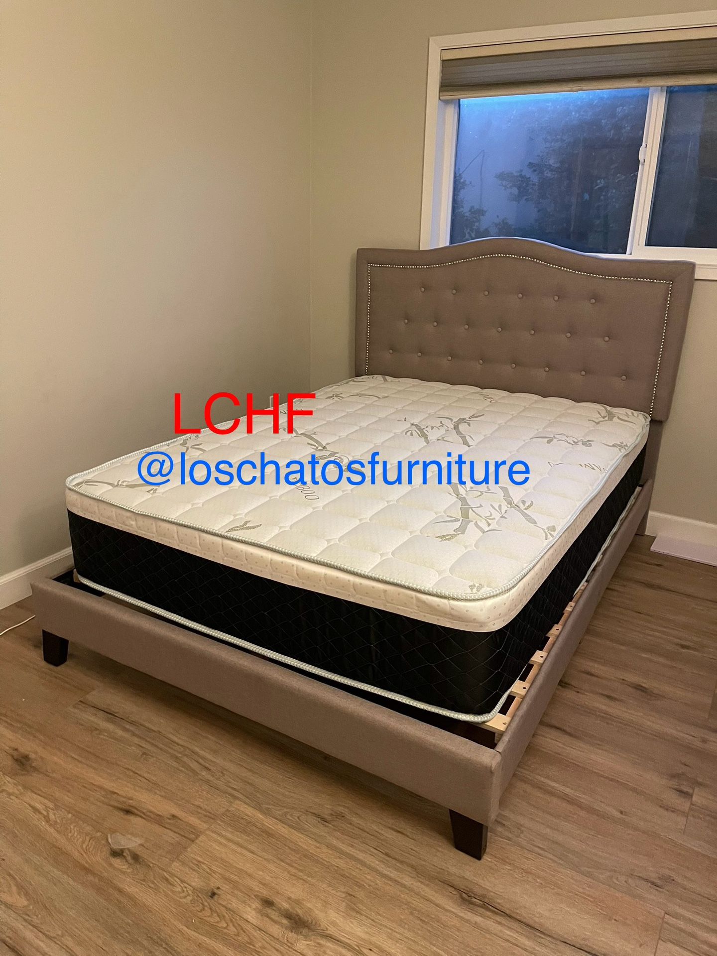 Queen Size Bed Frame With Mattress
