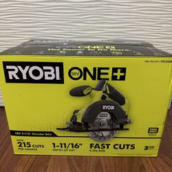 Ryobi ONE+ 18V Cordless 5 1/2 in. Circular Saw (Tool Only) Brand New Sealed