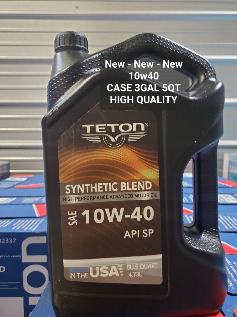 Special Price Motor Oil 10w40 Case 3GAL 5QT High Quality Available