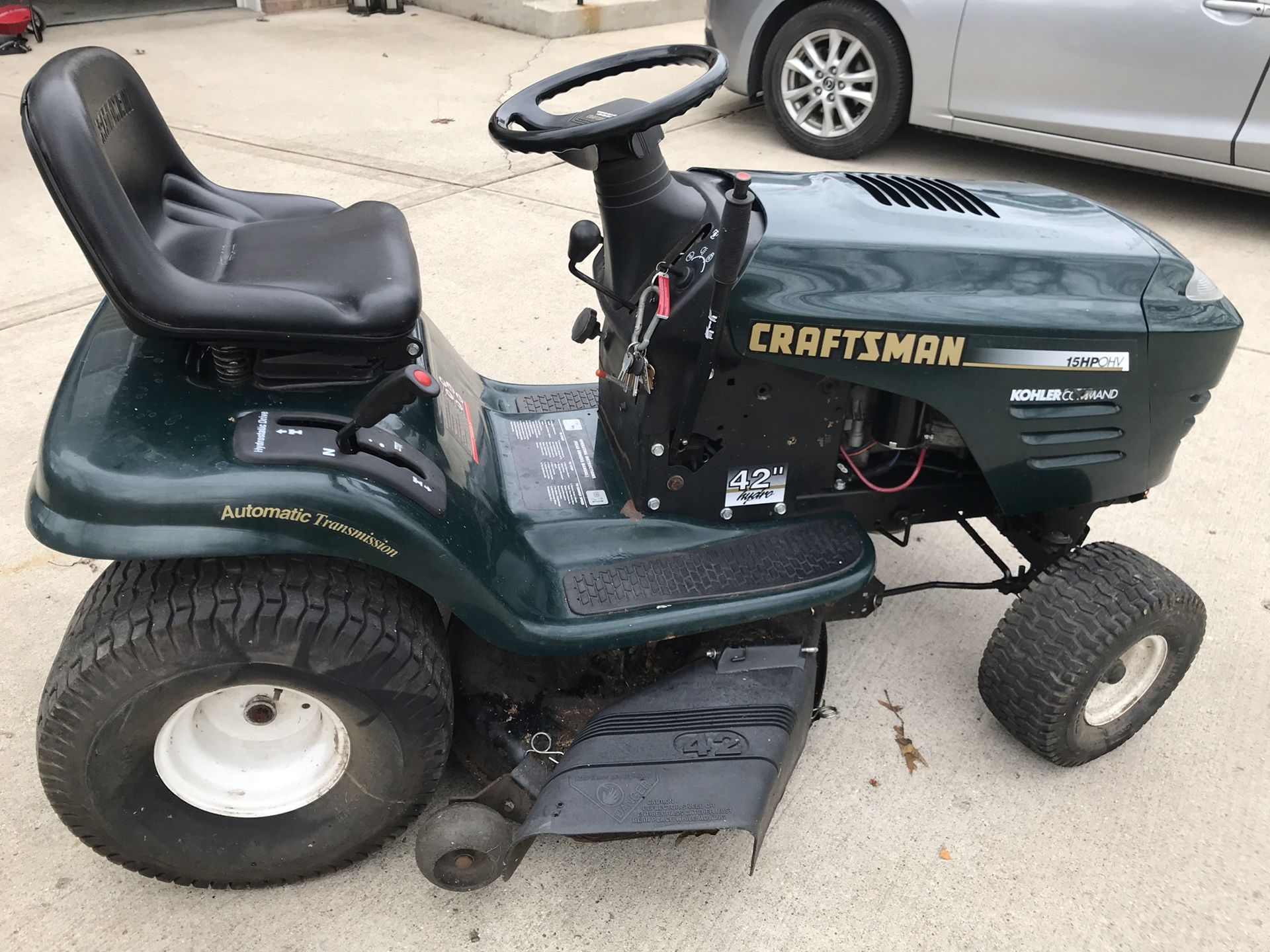 Craftsman 15 Hp 42 Riding Mower | ppgbbe.intranet.biologia.ufrj.br