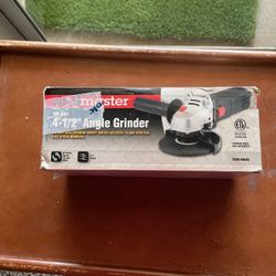 drill master 4.4” Angle Grinder New