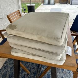 4 Patio Chair Cushions