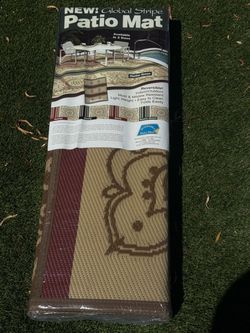 Global Stripe Reversible Patio Mat