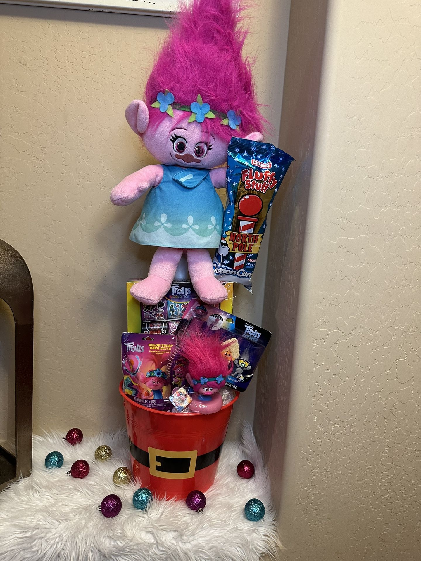 Trolls Christmas Baskets Basket