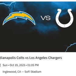 Los Angeles Chargers Vs Indianapolis Colts