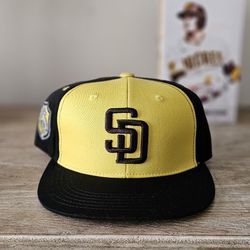 San Diego Padres Harry Potter Hufflepuff Hat 2023 Theme Game Item