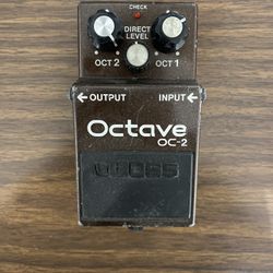 Boss OC-2 Octave Guitar Pedal