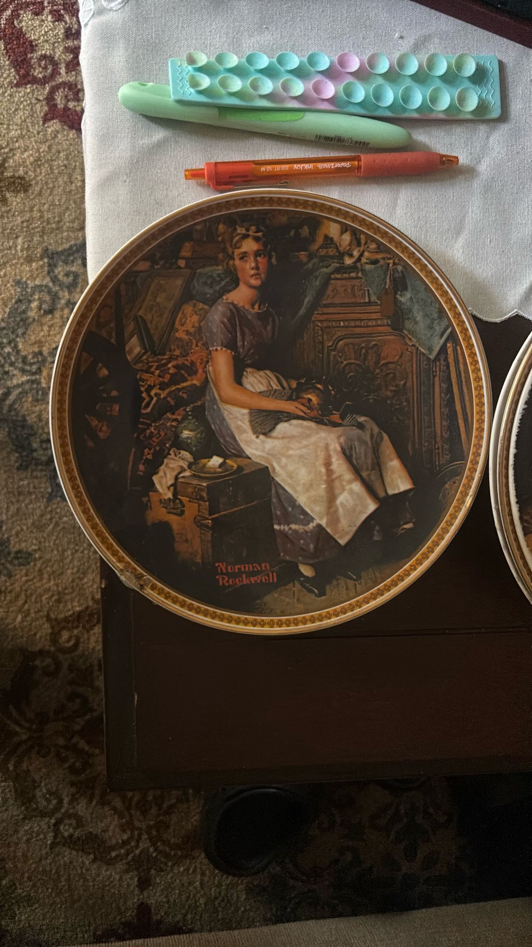 Antique plates By Edwin M. Knowles