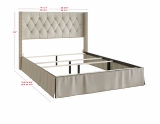 Queen bed frame