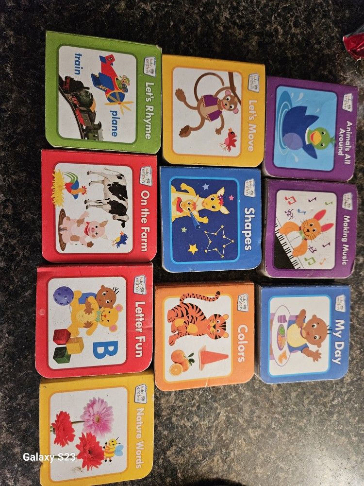 Set Of 10 Baby Books