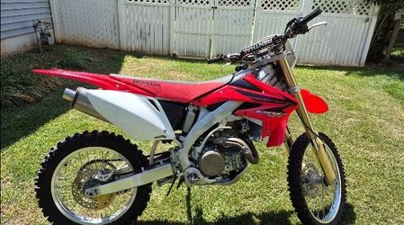 Honda crf 450x 2007 dirt bike