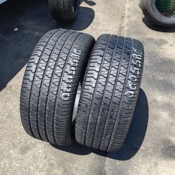 Pair 285/50/20 Goodyear Eagle 