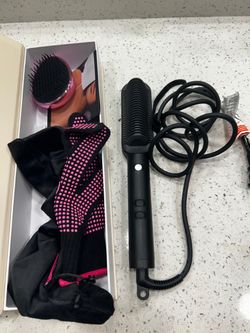 TYMO Hair Straightener Brush, Hot Comb Hair Straighteners for Women