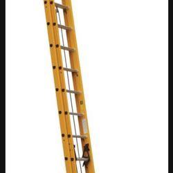 28’ Dewalt Fiberglass Extension Ladder