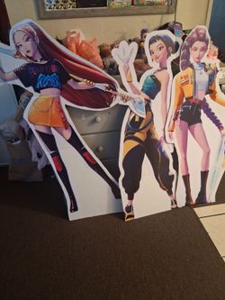 Kpop demon hunters party decoration