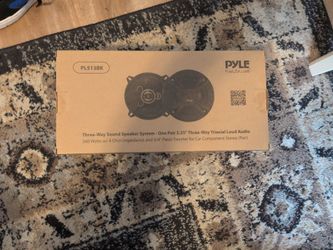 Pyle PL513BK 5¾"