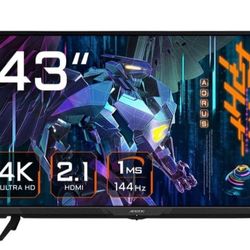 Aorus FV43U 43" 4K UHD Direct LED Gaming LCD Monitor
