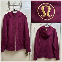 Lululemon Scuba Full Zip Hoodie Size 20