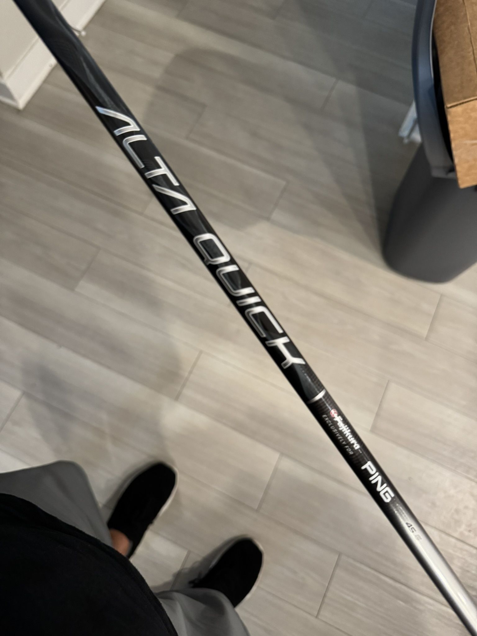 Alta Quick 45g Graphite Driver Shaft Ping Adapter