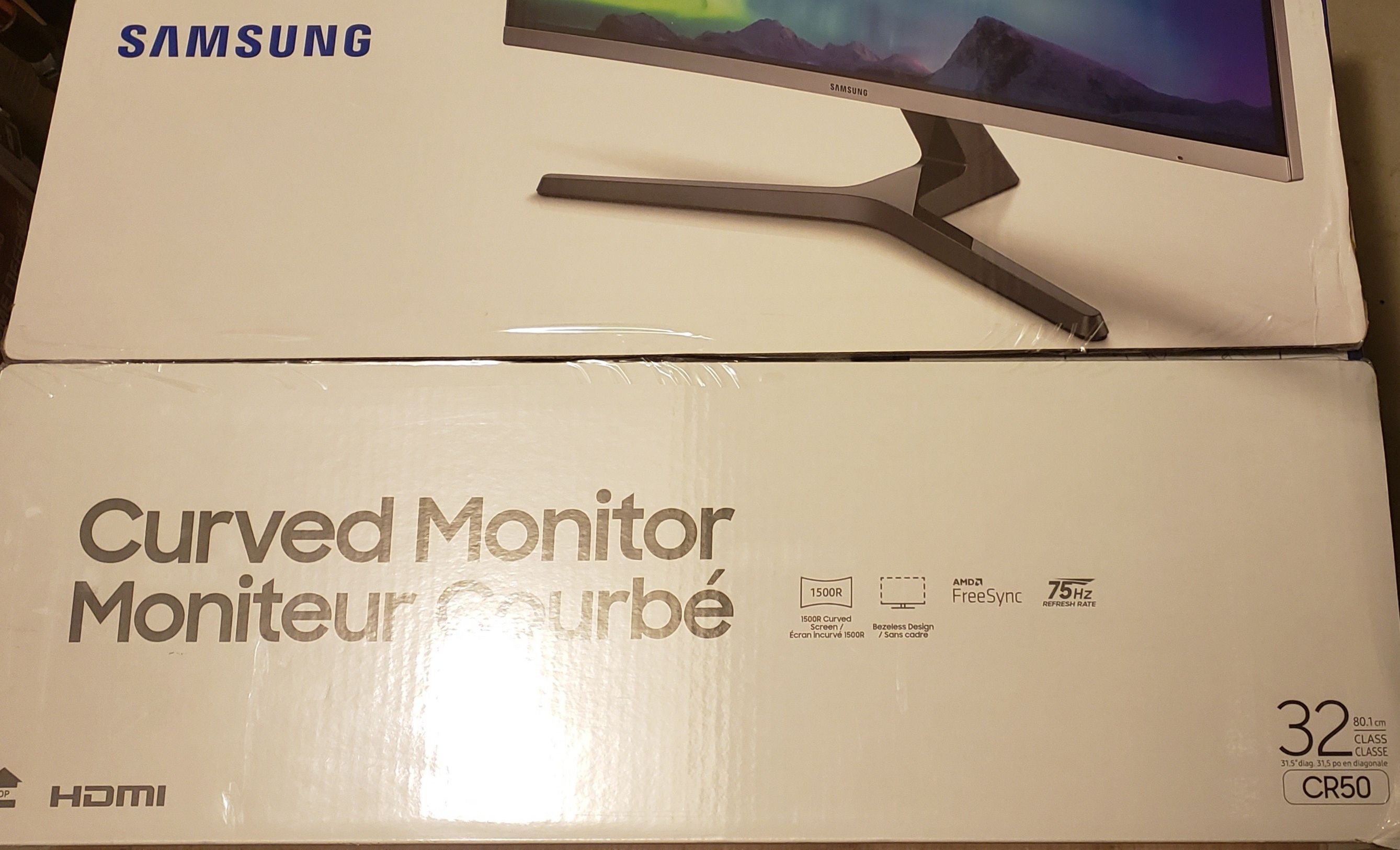 Samsung 32" curved HDMI Monitor