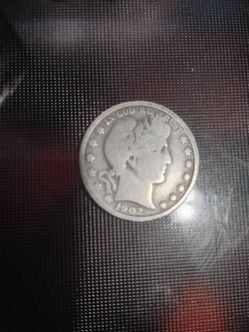 Barber Half dollar silver coin 1902