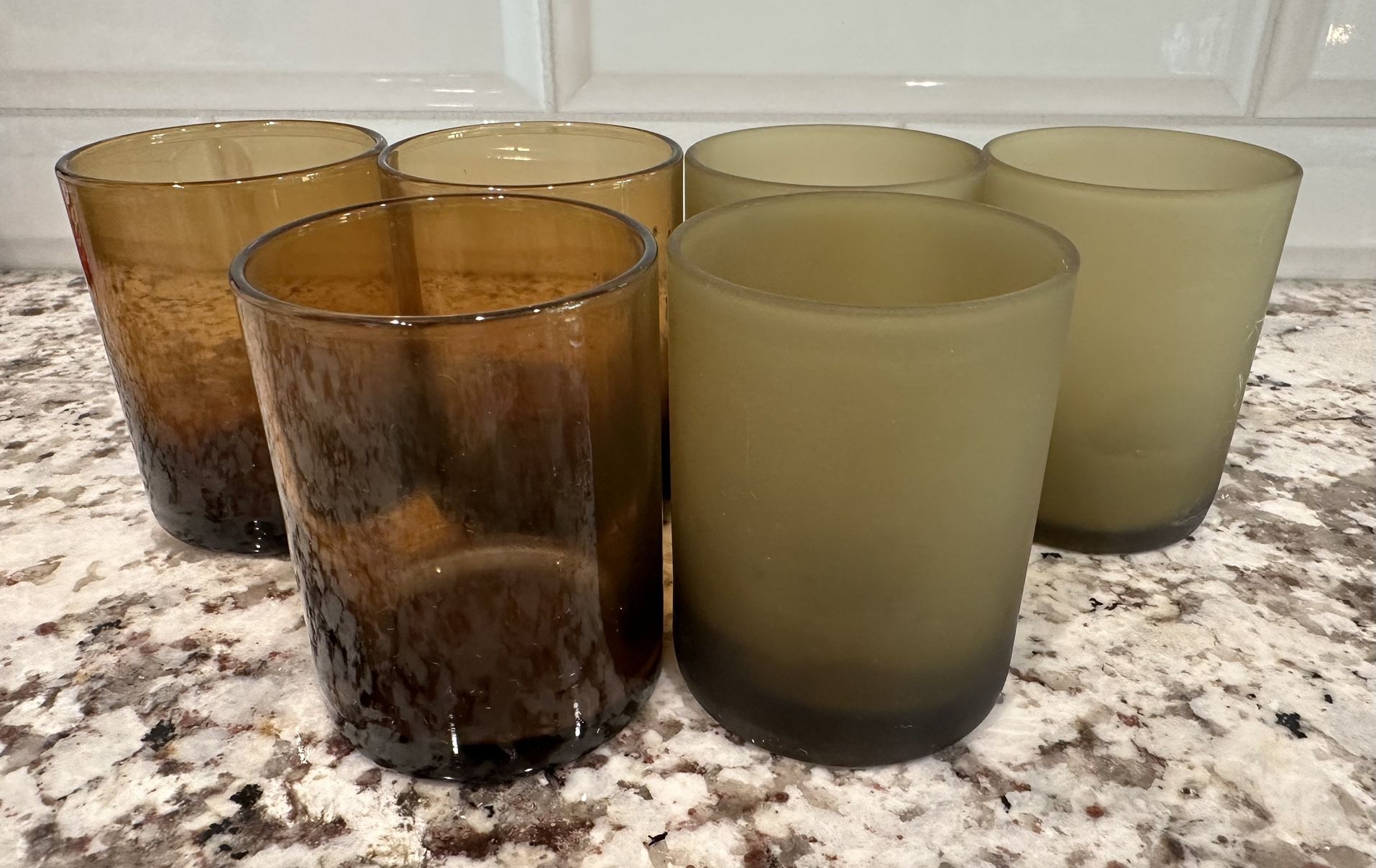 6 Votive Candle Holders